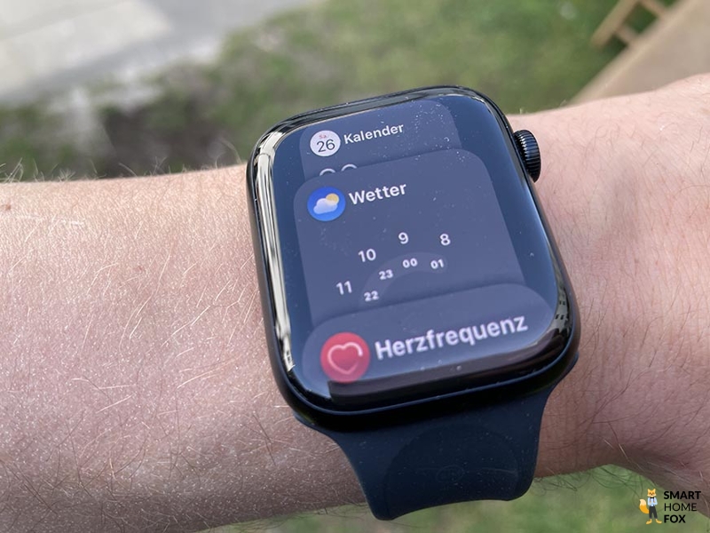 apple watch serie 7 application meteo
